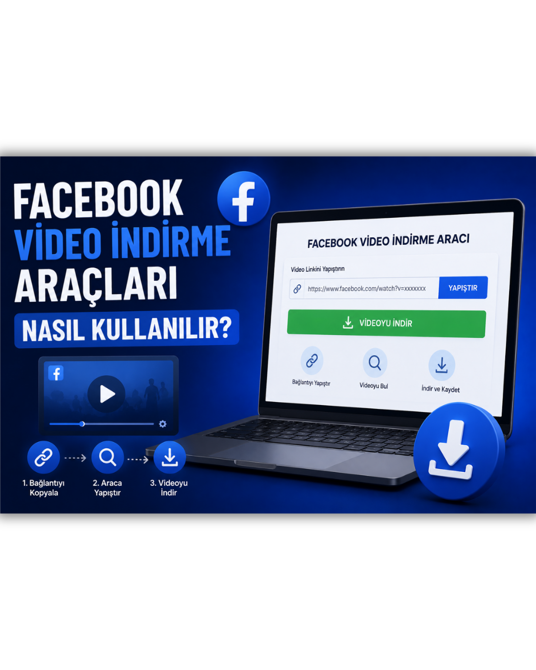 Facebook Video İndirme Araçları Nasıl Kullanılır?
