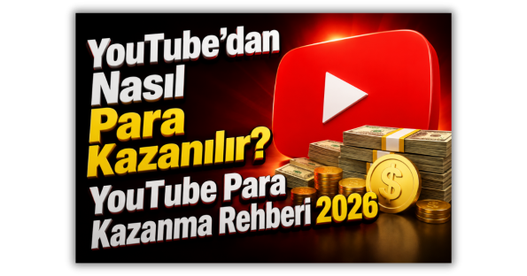 YouTube’dan Nasıl Para Kazanılır YouTube Para Kazanma Rehberi 2026